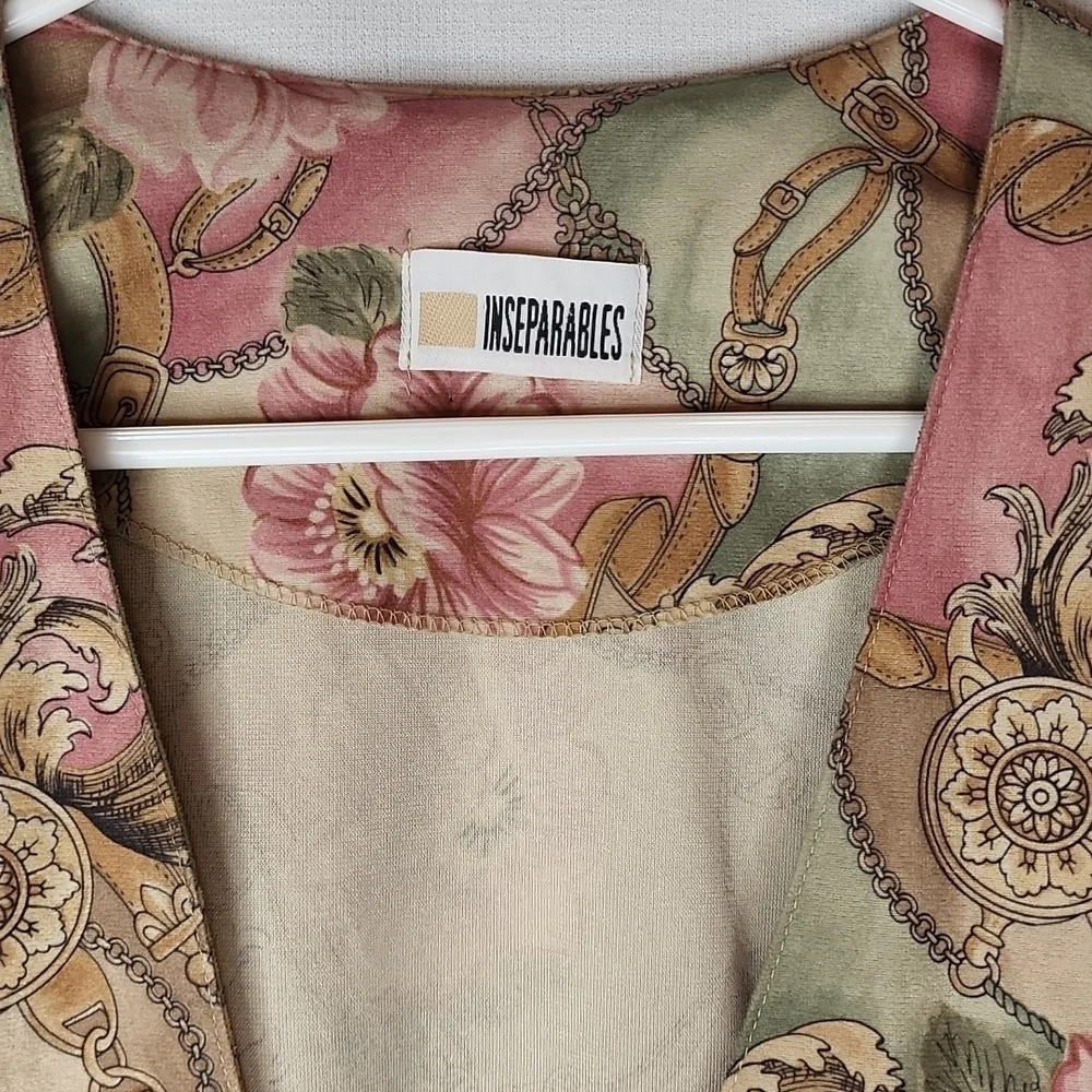 Inseparables Vintage Women's Dress Jacket Blazer Size 12 - Picture 3 of 13